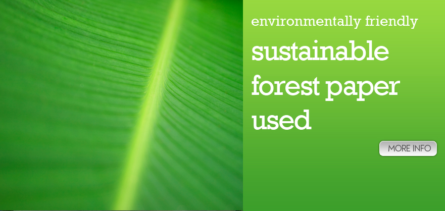 Environmentally Friendly & Sustainable Paper Used
